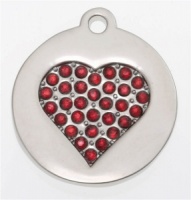 Honey Swarovski Crystal Cat Tag